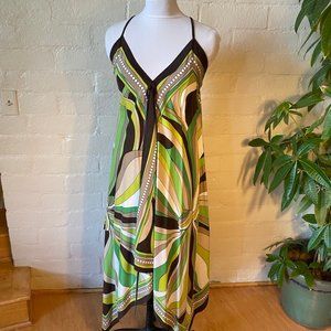 BCBG printed maxi dress